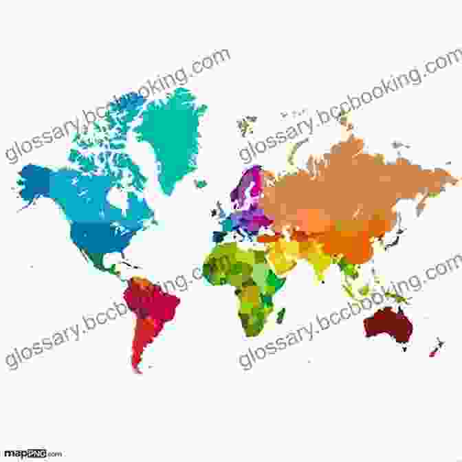 A Colorful World Map With Countries Highlighted In Different Colors. Countries Of The World (Quick Facts And Figures) (Awesome Kids Educational Books)