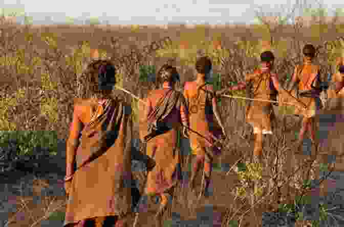 A Group Of Bushmen Hunting In The Kalahari Desert Affluence Without Abundance: The Disappearing World Of The Bushmen