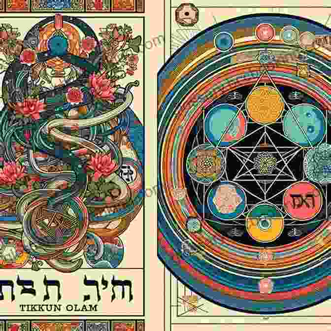 A Montage Of Images Representing The Practical Applications Of The Kabbalah Zohar: The Of Splendor: Basic Readings From The Kabbalah