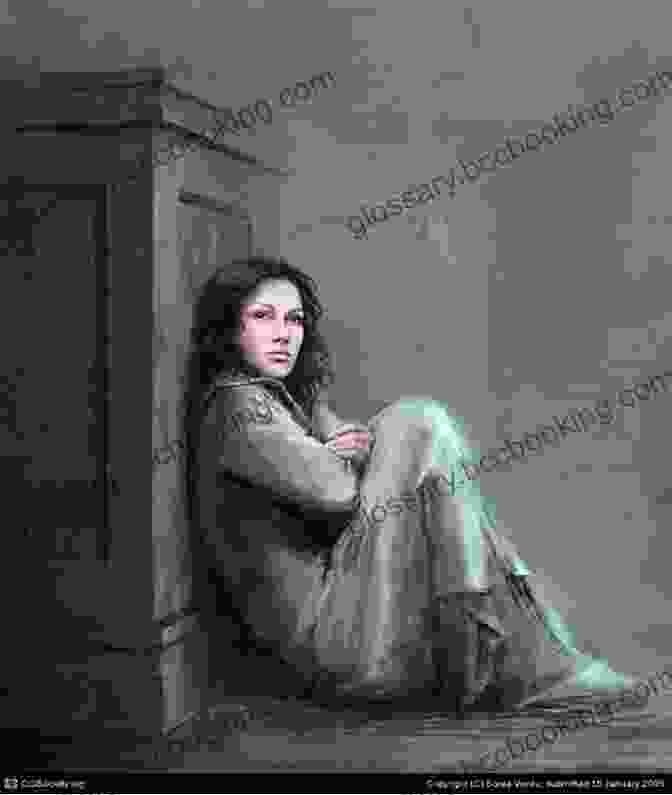 A Painting Of A Woman Looking Sad, Demonstrating The Techniques Covered In Putting People In Your Paintings