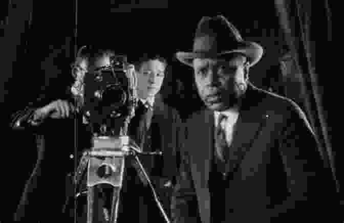 A Still Image From An Oscar Micheaux Film, Featuring A Black Cast And Crew On A Movie Set. Oscar Micheaux And His Circle: African American Filmmaking And Race Cinema Of The Silent Era