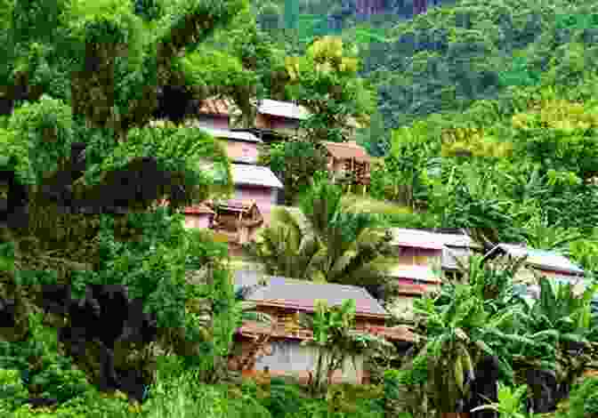 A Traditional Mayan Village Nestled Amidst The Lush Jungle Landscape. Beyond Here Be Dragons: Tales From A Jungle (Guatemala 1)