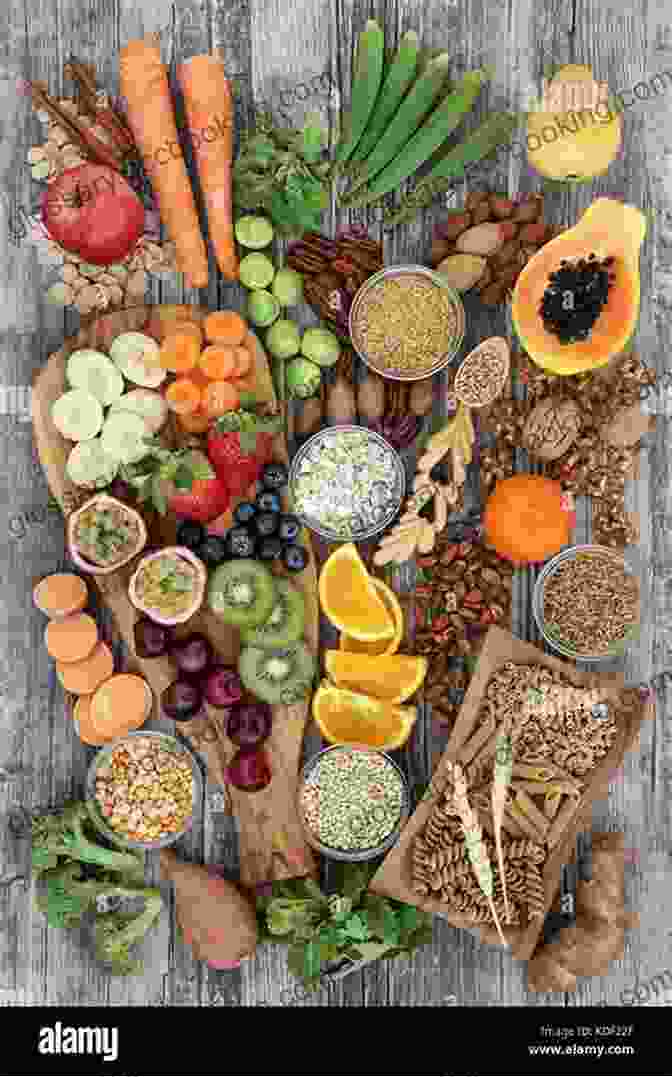 A Vibrant Array Of Fresh Fruits, Vegetables, And Whole Grains, Emphasizing The Importance Of Nutrient Rich Foods During Pregnancy First Time Mom Pregnancy Guide: How To Be A Good Mother When You Re Expecting (being A Mom Pregnancy Guide To Parenting Becoming A Parent How To Be A Good Mom)