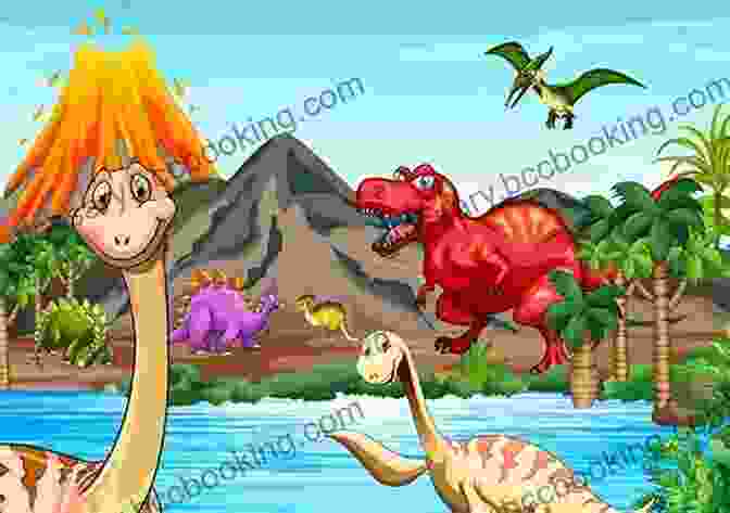 A Vibrant Depiction Of A Lush Prehistoric Landscape, Teeming With Dinosaurs Of Various Species, Including Tyrannosaurus Rex, Triceratops, And Stegosaurus Tyrannosaurus Rex (21st Century Junior Library: Dinosaurs)