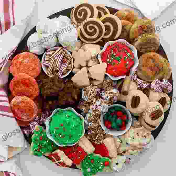 A Vibrant Platter Showcasing A Variety Of Homemade Cookies, Each One Adorned With Unique Designs And Irresistible Textures. Recipes Foe The Best Baking Top Cooking Tips: Classic Cookies Novel Treats Brownies Bars And More Is The Baking For Every Kitchen