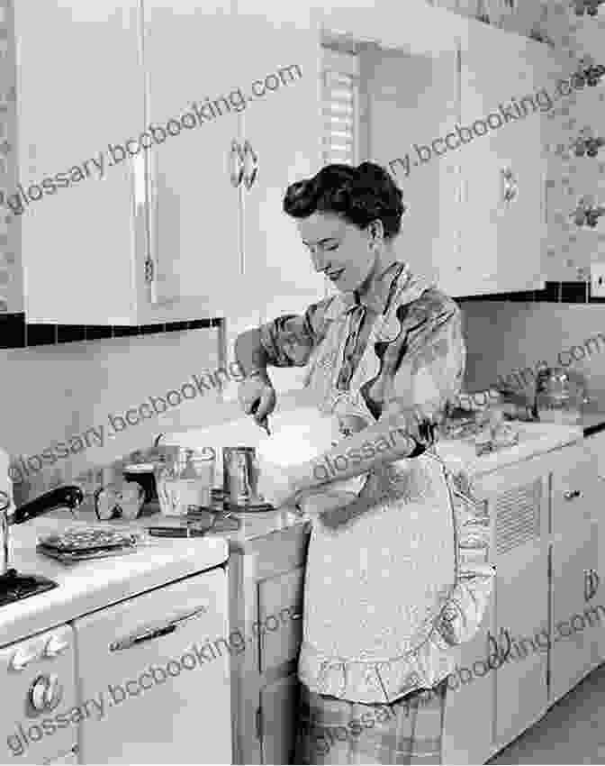 American Housewife Working In Kitchen, 1950s The American Housewife: American Housewife Story