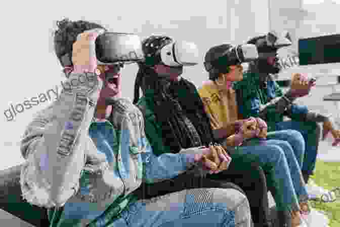 An Image Of A Group Of People Using Virtual Reality Headsets, Interacting With A Digital World. Perspectives Of An Aspiring MBA: 140+ Pages Completed MBA Papers And References