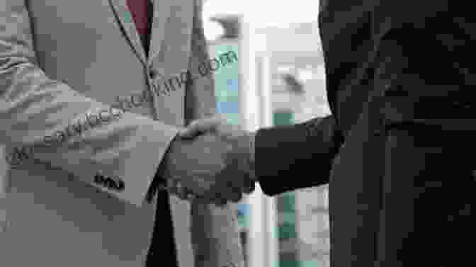An Image Of A Person In A Suit And Tie, Shaking Hands With A Potential Employer. Perspectives Of An Aspiring MBA: 140+ Pages Completed MBA Papers And References