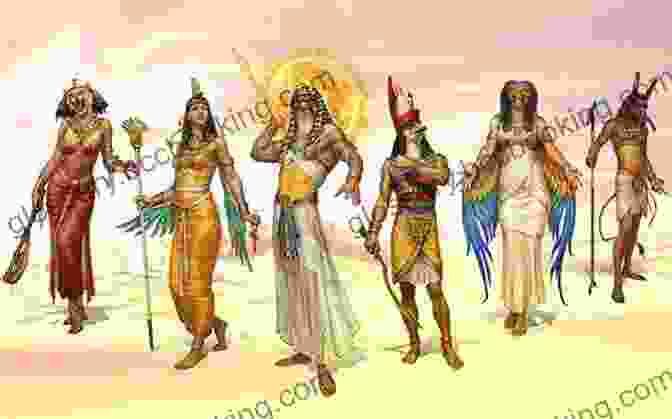 An Image Of Ancient Egyptian Gods And Goddesses, Including Anubis, Osiris, And Isis A Kid S Guide To Ancient Egypt