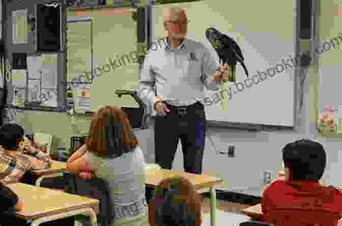 Bob Poole Teaching Children About The Importance Of Wildlife Conservation On Assignment: Memoir Of A National Geographic Filmmaker