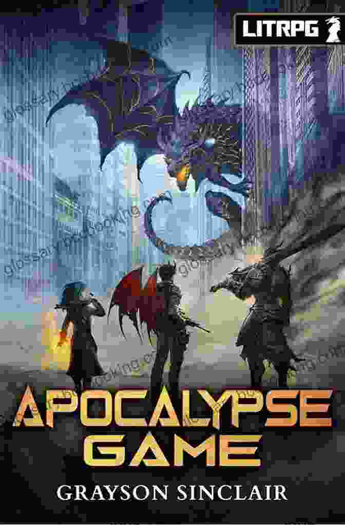 Book Cover Of Apocalypse Online: An Apocalyptic LitRPG Adventure, Featuring A Lone Survivor Standing Amid A Desolate Wasteland APOCALYPSE ONLINE: An Apocalyptic Litrpg Adventure