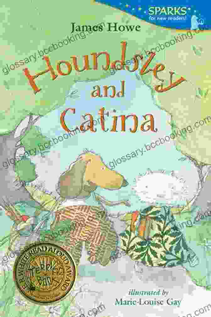 Book Cover Of Houndsley And Catina: Candlewick Sparks, Featuring A Courageous Dog And A Young Sorceress Standing Side By Side, Against A Backdrop Of A Magical Landscape. Houndsley And Catina: Candlewick Sparks