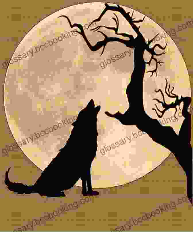 Book Cover Of 'Under The Wolf Moon: The Outcrossed,' Featuring A Silhouette Of A Lone Figure Under A Wolf Moon. Under The Wolf Moon (The Outcrossed 2)