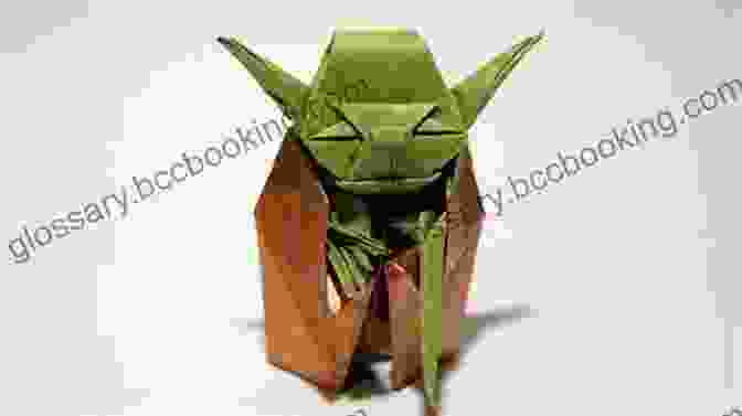 Close Up Of An Origami Yoda Figure, Showcasing Its Intricate Folds And Expressive Eyes The Strange Case Of Origami Yoda (Origami Yoda #1) (Origami Yoda Series)