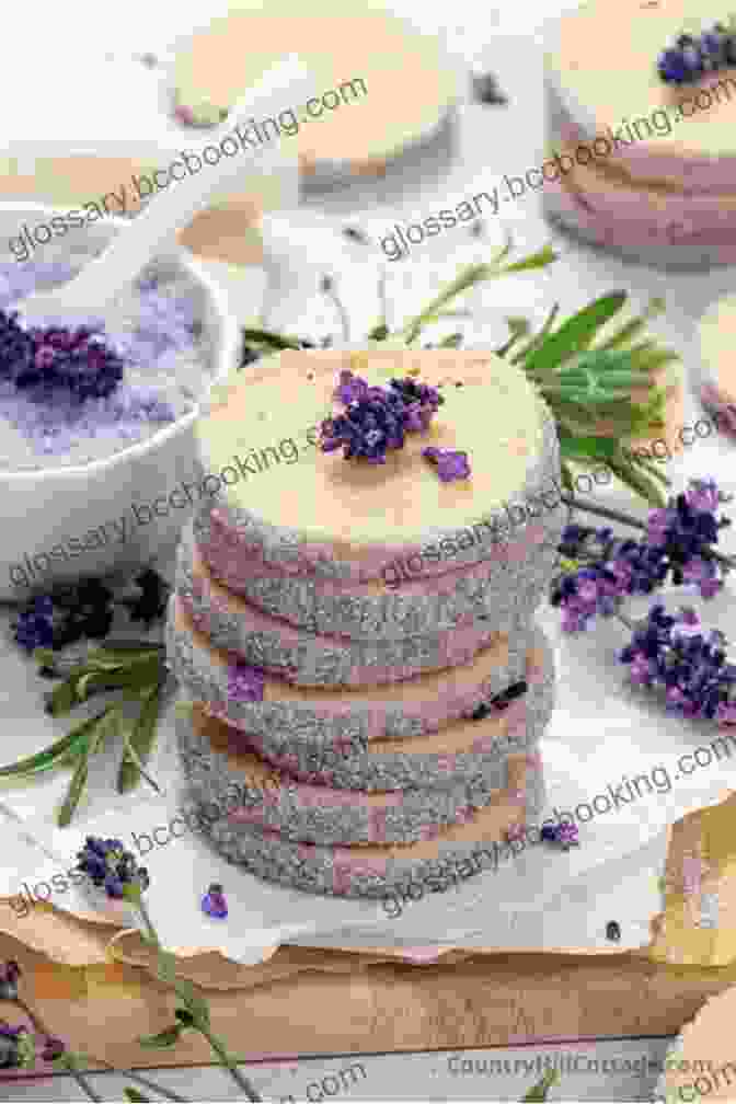 Delicate Lavender Shortbread Cookies, Their Pale Purple Hue Hinting At The Aromatic Surprise Hidden Within. Recipes Foe The Best Baking Top Cooking Tips: Classic Cookies Novel Treats Brownies Bars And More Is The Baking For Every Kitchen
