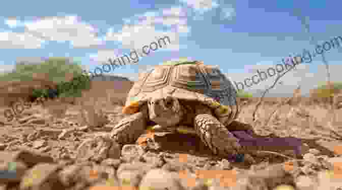 Desert Tortoise Emerging From Its Burrow Moon Death Valley National Park: Hiking Scenic Drives Desert Springs Hidden Oases (Travel Guide)