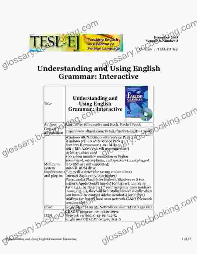 Detailed Grammar Explanations For Enhanced Understanding English Grammar: Advanced Grammar And Vocabulary Quiz