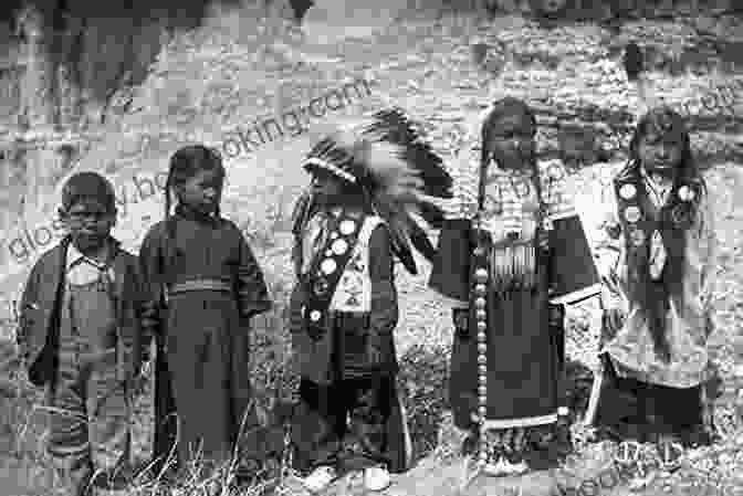 Father Seis Surrounded By Native American Children At Saint Francis Mission School Wyoming S Padre: A Cowboy Catholic Priest