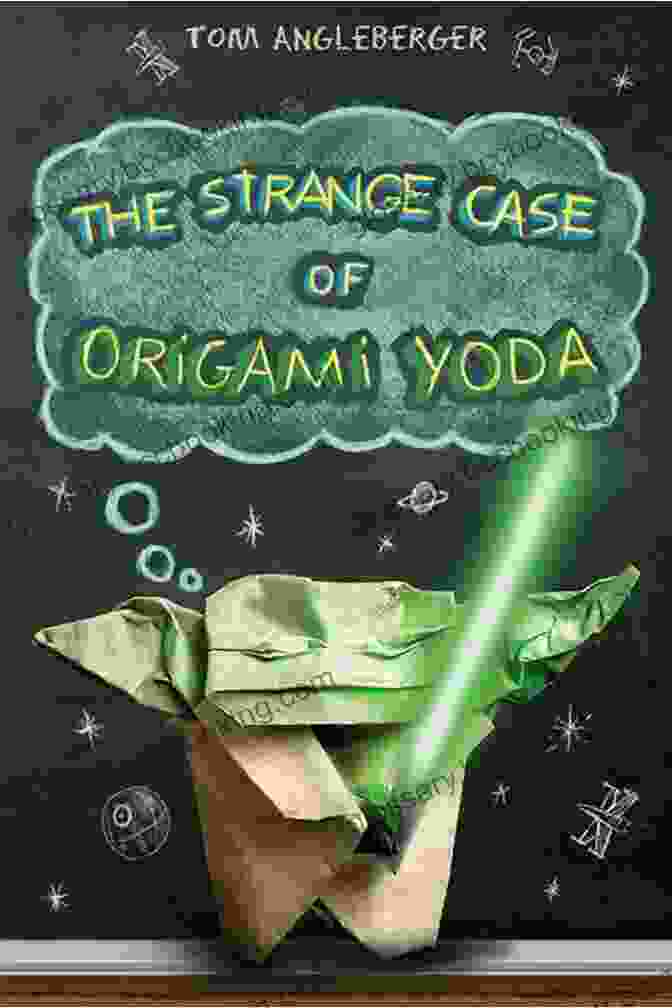 Intriguing Cover Of 'The Strange Case Of Origami Yoda' Book, Featuring A Folded Yoda Origami Figure The Strange Case Of Origami Yoda (Origami Yoda #1) (Origami Yoda Series)