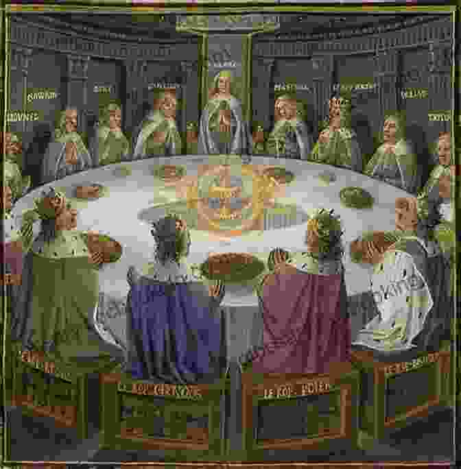 King Arthur Seated At The Round Table The Midsummer Wife: One Of The Heirs To Camelot