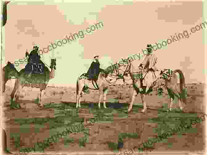 Lady Anne Blunt On Horseback In The Arabian Desert From Cairo To Baghdad: British Travellers In Arabia