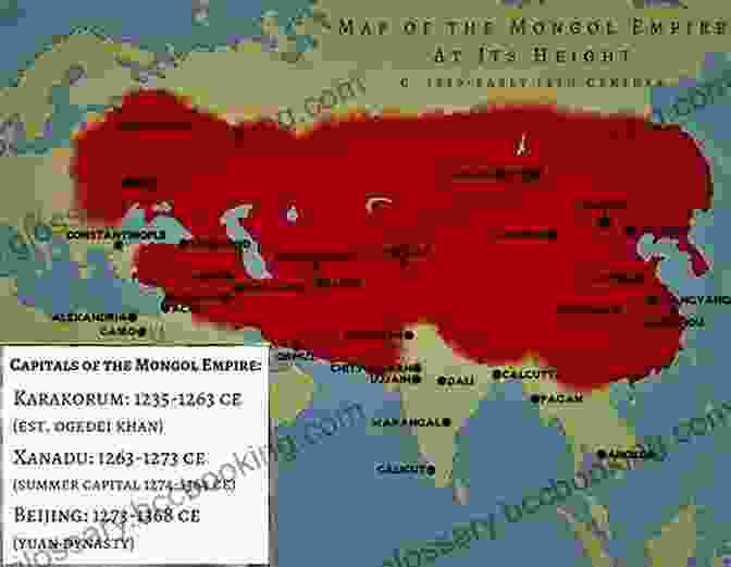Map Of The Mongol Empire Genghis Khan And The Making Of The Modern World