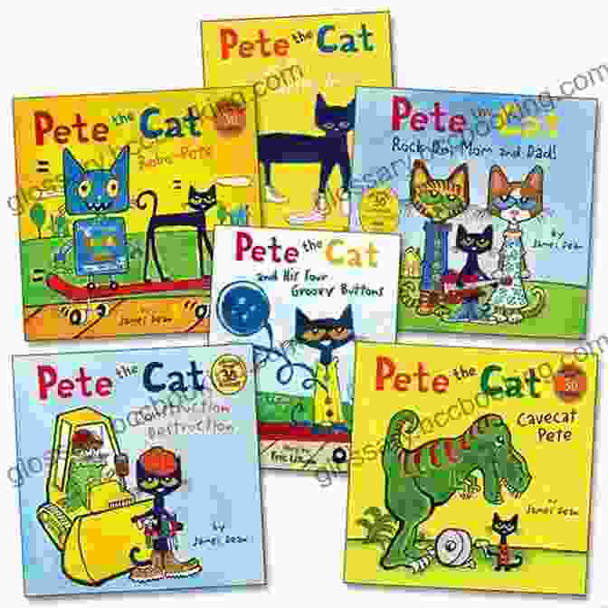 Pete The Cat And The New Guy Book Cover Featuring Pete The Cat And Gus, Surrounded By A Vibrant And Whimsical Background Pete The Cat And The New Guy