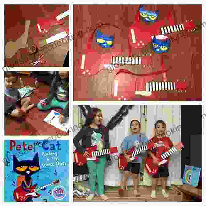Pete The Cat Rocking Out On Stage With His Family Pete The Cat: Rock On Mom And Dad