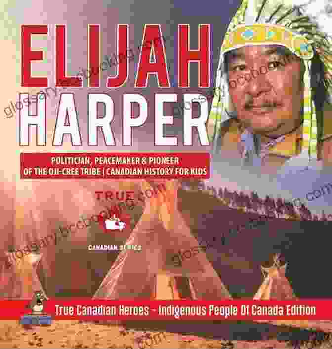 Photo Of Elijah Harper, A Canadian Indigenous Leader Wearing Traditional Headdress And Regalia Elijah Harper Politician Peacemaker Pioneer Of The Oji Cree Tribe Canadian History For Kids True Canadian Heroes Indigenous People Of Canada Edition