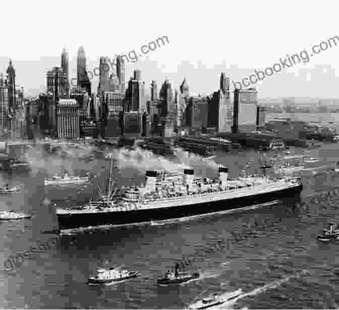 Queen Mary Arriving In New York City In 1936 The Quest For Queen Mary