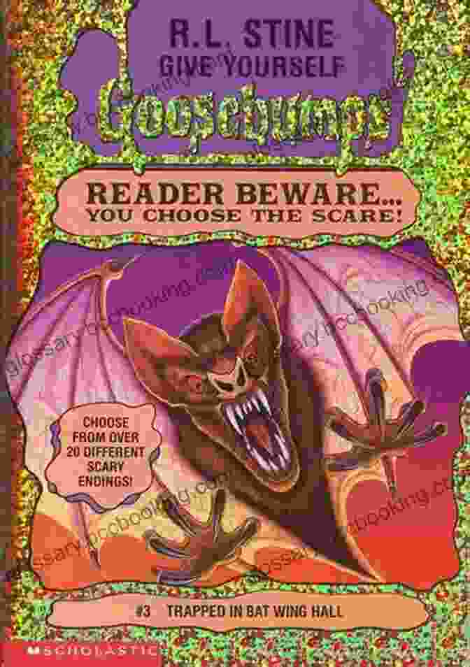 R. L. Stine's Give Yourself Goosebumps: Trapped In Bat Wing Hall Book With A Spooky Mansion On Its Cover Give Yourself Goosebumps: Trapped In Bat Wing Hall