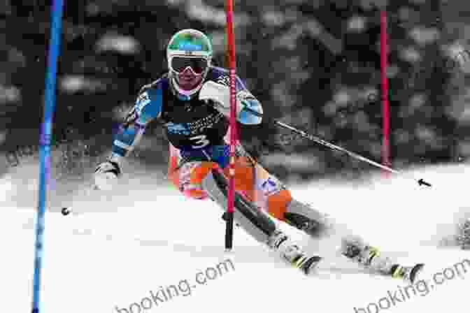 Skiers Racing Downhill In A Competitive Ski Race The Fall Line: America S Rise To Ski Racing S Summit