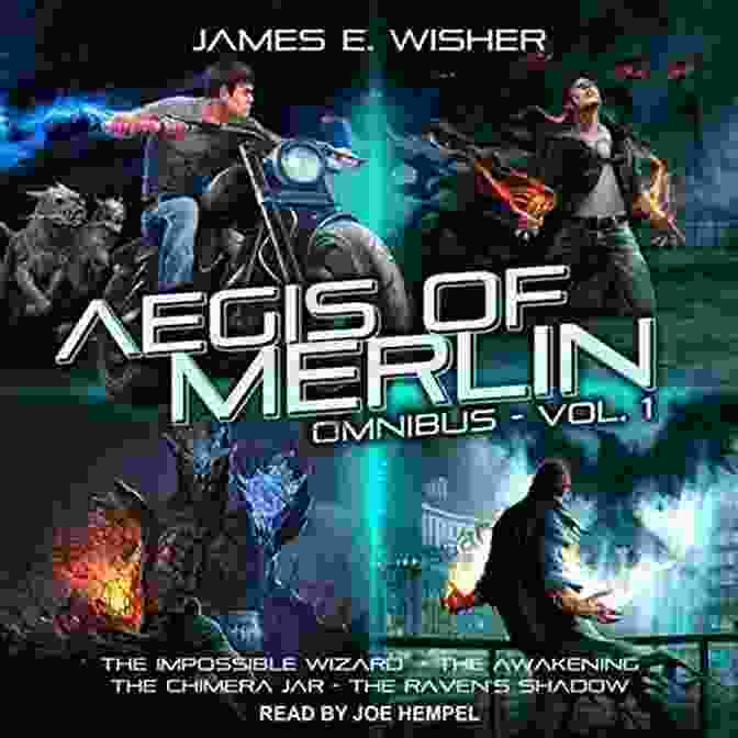The Awakening: The Aegis Of Merlin Book Cover, Depicting A Young Woman Holding A Glowing Sword, Surrounded By Mystical Symbols The Awakening: The Aegis Of Merlin 2