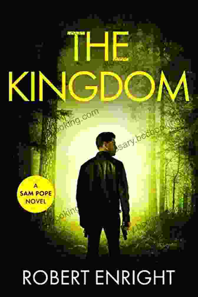 The Kingdom Sam Pope Book Cover With An Enigmatic Painting Of A Labyrinthine City Under A Starry Sky The Kingdom (Sam Pope 8)