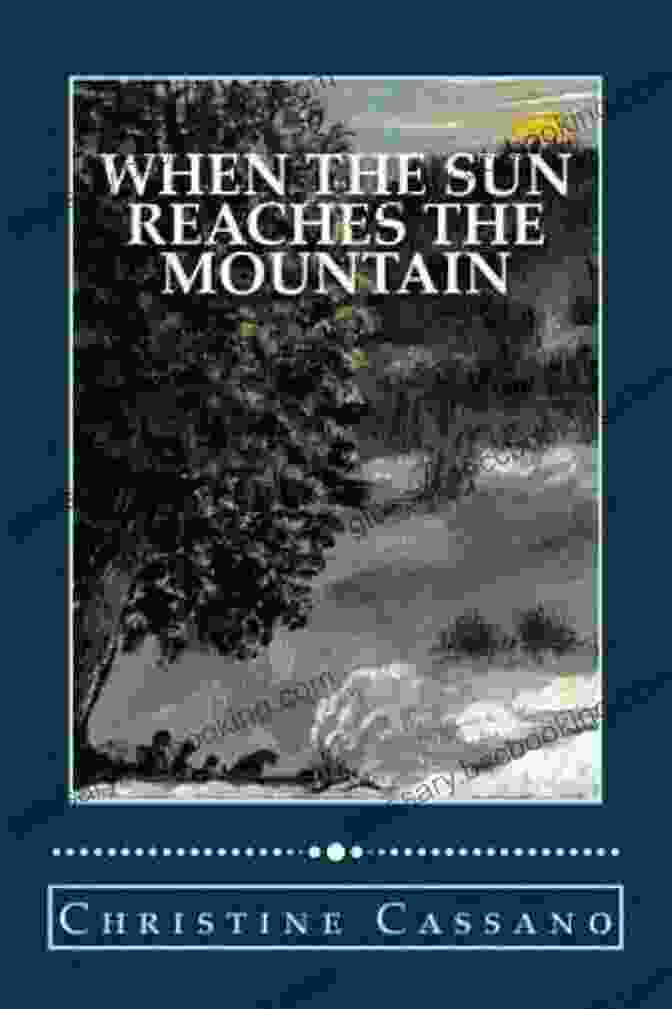 The Novel, When The Sun Reaches The Mountain, Features A Beautiful Sunset Over A Mountain Range When The Sun Reaches The Mountain
