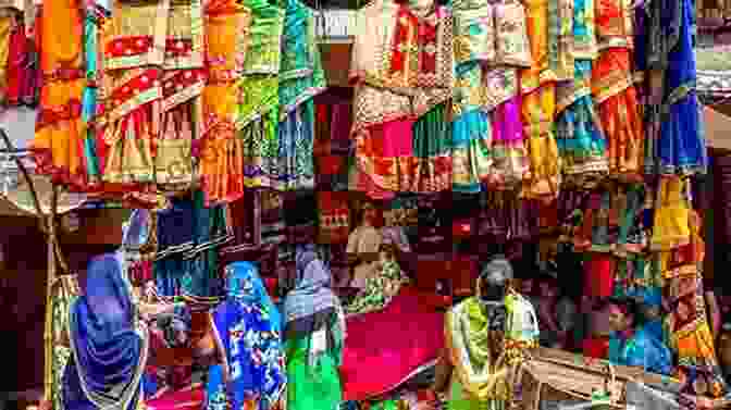 Vibrant Street Scene In Old Delhi, Showcasing Traditional Indian Clothing And Customs Unbelievable Pictures And Facts About New Delhi