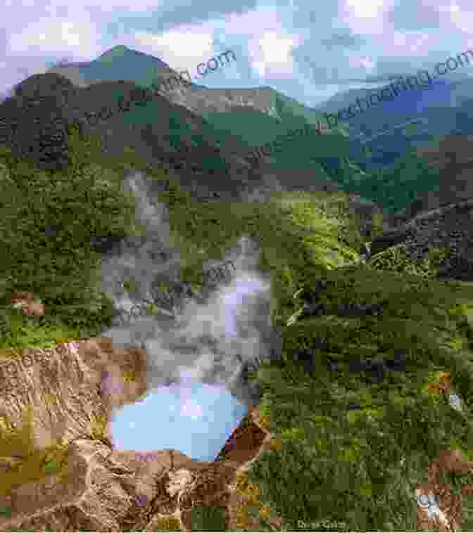 View Of The Boiling Lake, Dominica's Iconic Geothermal Attraction Dominica (Bradt Travel Guides) Paul Crask