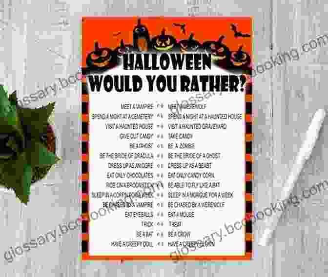 Would You Rather Halloween Game Box Would You Rather? Halloween: Question Game For Kids And Adults Questions For Family Trick Or Treat Gift For Kids Halloween Edition