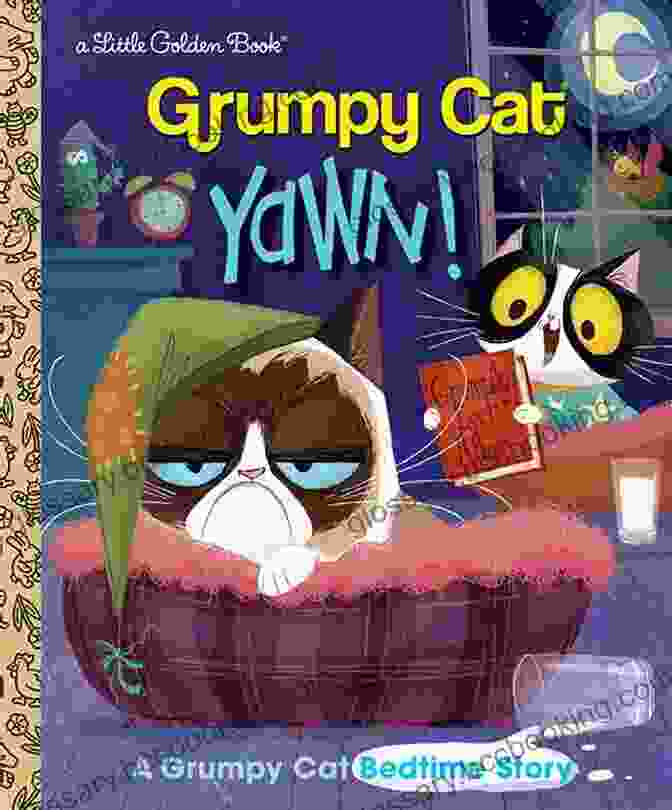 Yawn, Grumpy Cat! The Purr Fect Bedtime Story For Grumpy Cat Lovers Yawn A Grumpy Cat Bedtime Story (Grumpy Cat) (Little Golden Book)