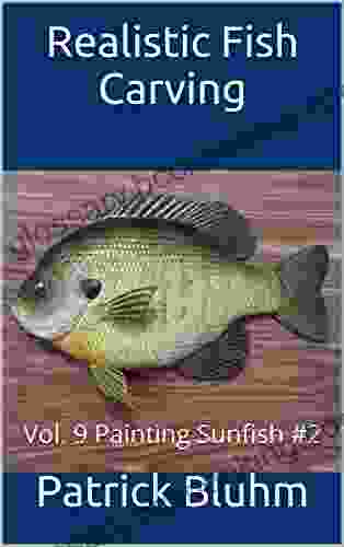 Realistic Fish Carving: Painting Sunfish #2