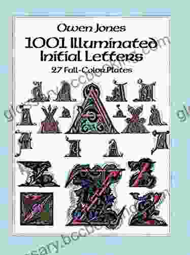 1001 Illuminated Initial Letters: 27 Full Color Plates (Dover Pictorial Archive)