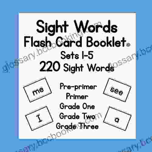 Sight Words: Flash Card Booklet
