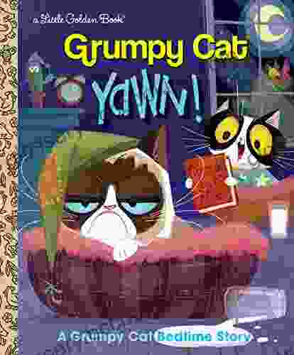 Yawn A Grumpy Cat Bedtime Story (Grumpy Cat) (Little Golden Book)